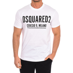 Abbigliamento Uomo T-shirt maniche corte Dsquared S71GD1058-S23009-100 Bianco