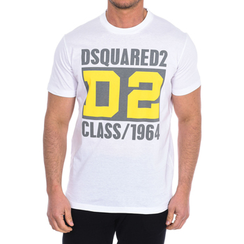 Abbigliamento Uomo T-shirt maniche corte Dsquared S74GD11-69S23009-100 Bianco