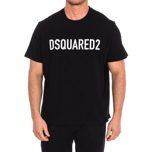 Abbigliamento Uomo T-shirt maniche corte Dsquared S74GD1184-S23009-900 Nero
