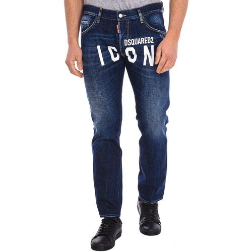 Abbigliamento Uomo Pantaloni Dsquared S79LA0012-S30309-470 Blu