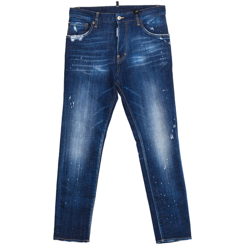 Abbigliamento Uomo Pantaloni Dsquared S74LB0769-S30342-470 Blu