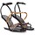Scarpe Donna Sandali Exé Shoes MAGGIE 811 Nero