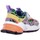 Scarpe Donna Sneakers basse Flower Mountain 2017822 10 Multicolore