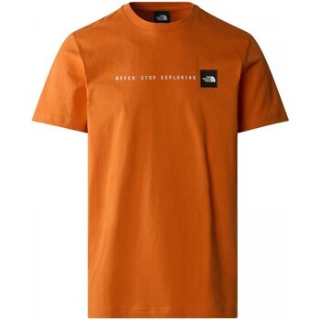 Abbigliamento Uomo T-shirt & Polo The North Face NF0A87NS M SS NSE TEE-PCO ORANGE Arancio