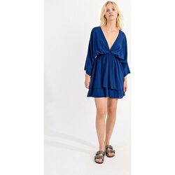 Abbigliamento Donna Vestiti Molly Bracken T1728CCP-NAVY BLUE Blu