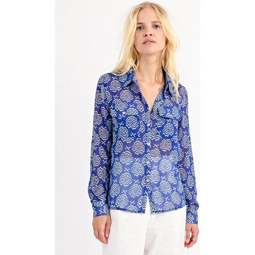 Abbigliamento Donna Camicie Molly Bracken T1841ECA-BLUE MATHILDE Blu