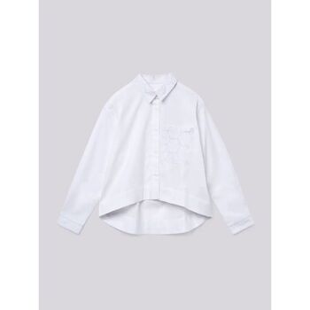 Abbigliamento Bambina Camicie maniche lunghe Replay SG1074.050.80279A-001 Bianco