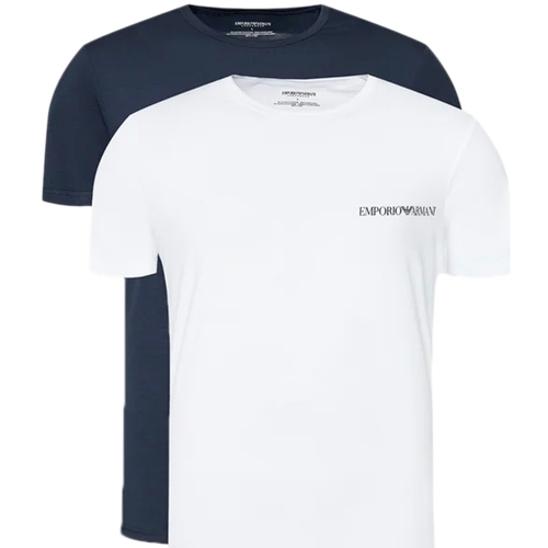 Abbigliamento Uomo T-shirt maniche corte Emporio Armani pack x2 eagle Multicolore