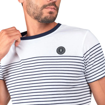 Abbigliamento Uomo T-shirt maniche corte Le Temps des Cerises Torsy Bianco