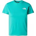 Image of T-shirt & Polo The North Face NF0A87T4 TEEN SS SIMPLE DOME TEE-PIN DOME