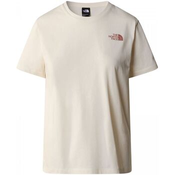 Image of T-shirt & Polo The North Face NF0A87F0 W GRAPHIC TEE-QLI WHITE DUNE