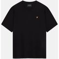 Image of T-shirt & Polo Lyle & Scott TS400VOGX PLAIN SHIRT-Z865 JET BLACK