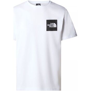 Abbigliamento Uomo T-shirt & Polo The North Face NF0A87ND M SS FINE TEE-FN4 WHITE Bianco