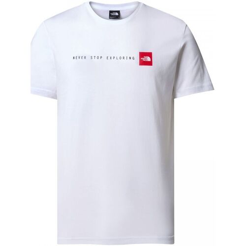 Abbigliamento Uomo T-shirt & Polo The North Face NF0A87NS M SS NSE TEE-FN4 WHITE Bianco