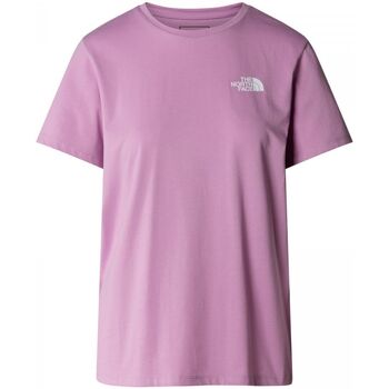 Image of T-shirt & Polo The North Face NF0A882V W FOUNDATION MOUNTAIN-PO2 MINERAL PURPLE