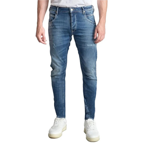 Abbigliamento Uomo Jeans Le Temps des Cerises tapered Blu