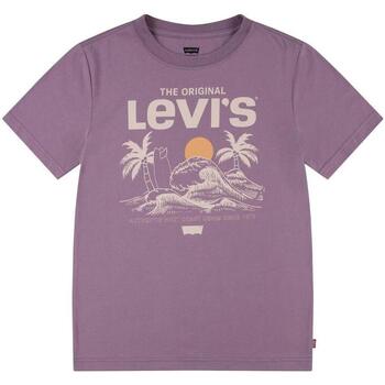 Abbigliamento Bambino T-shirt & Polo Levi's  Viola
