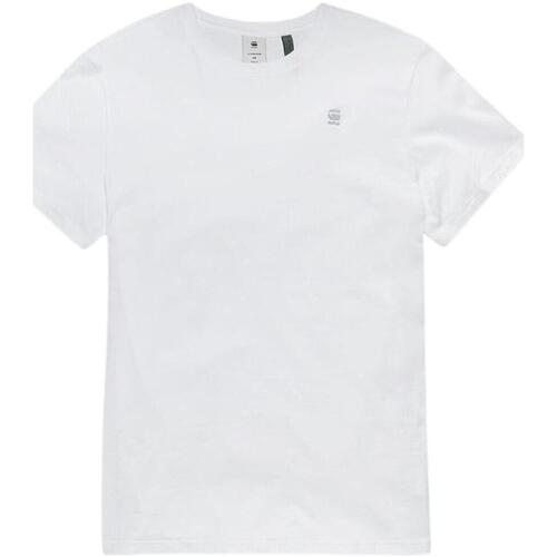 Abbigliamento Uomo T-shirt maniche corte G-Star Raw  Bianco