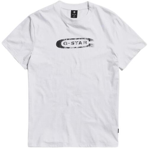 Abbigliamento T-shirt maniche corte G-Star Raw  Bianco