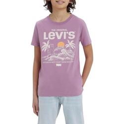 Abbigliamento Bambino T-shirt maniche corte Levi's  Viola