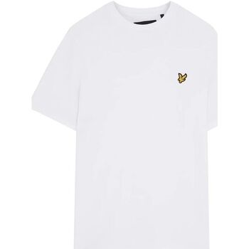 Abbigliamento Uomo T-shirt & Polo Lyle & Scott TS400VOGX PLAIN SHIRT-626 WHITE Bianco