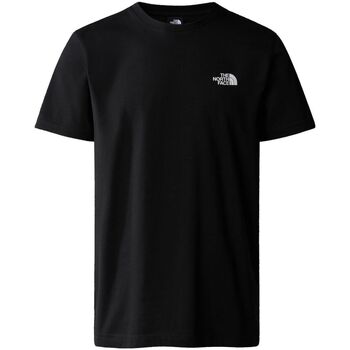 Abbigliamento Uomo T-shirt & Polo The North Face NF0A87NG M SS SIMPLE DOME-JK3 BLACK Nero
