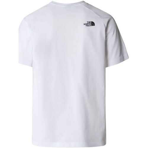 Abbigliamento Uomo T-shirt & Polo The North Face NF0A87NJ M SS RAGLAN REDBOX TEE-ZI5 WHITE Bianco