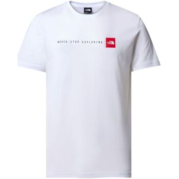 Abbigliamento Uomo T-shirt & Polo The North Face NF0A87NS M SS NSE TEE-FN4 WHITE Bianco
