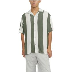 Abbigliamento Uomo Camicie maniche lunghe Jack & Jones  Verde