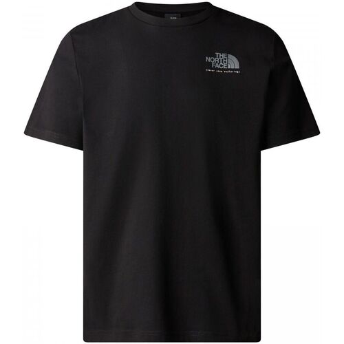 Abbigliamento Uomo T-shirt & Polo The North Face NF0A87EW M GRAPHIC TEE-JK3 BLACK Nero