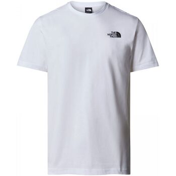 Abbigliamento Uomo T-shirt & Polo The North Face NF0A87NV M SS BOX NSE-FN4 WHITE Bianco
