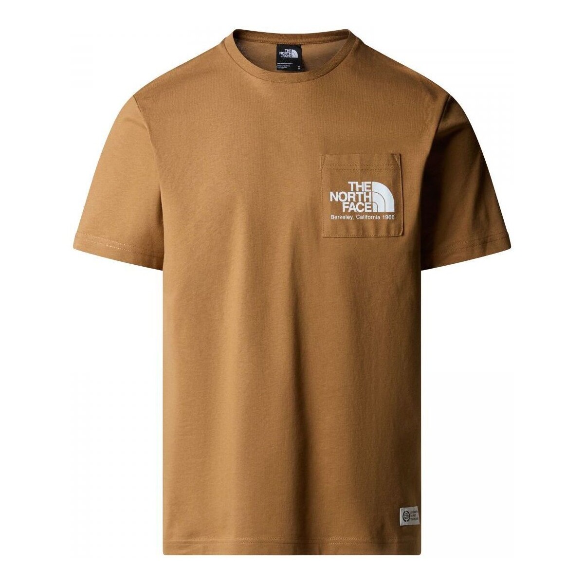 Abbigliamento Uomo T-shirt & Polo The North Face NF0A87U2 M BERKELEY-173 UTILITY BROWN Marrone