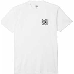 Abbigliamento Uomo T-shirt & Polo Obey icon split Bianco