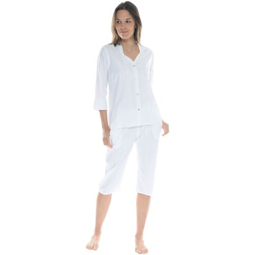 Abbigliamento Donna Pigiami / camicie da notte Pilus HORTENSE Bianco