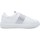 Scarpe Donna Sneakers Twin Set Sneaker Bassa In Pelle C/Banda Strass Bianco