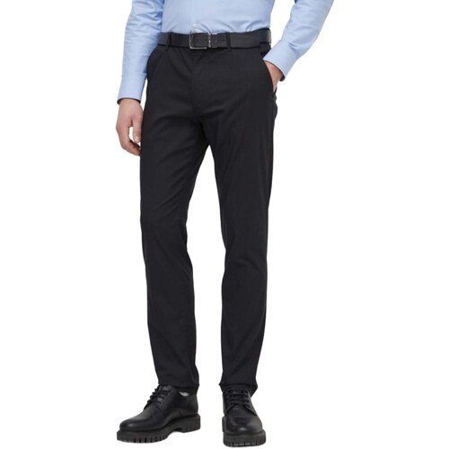 Abbigliamento Uomo Pantaloni 5 tasche Calvin Klein Jeans K10K112816 Nero