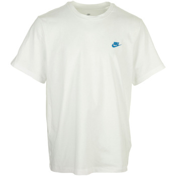 Abbigliamento Uomo T-shirt maniche corte Nike M Nsw Club Dt Tee Bianco
