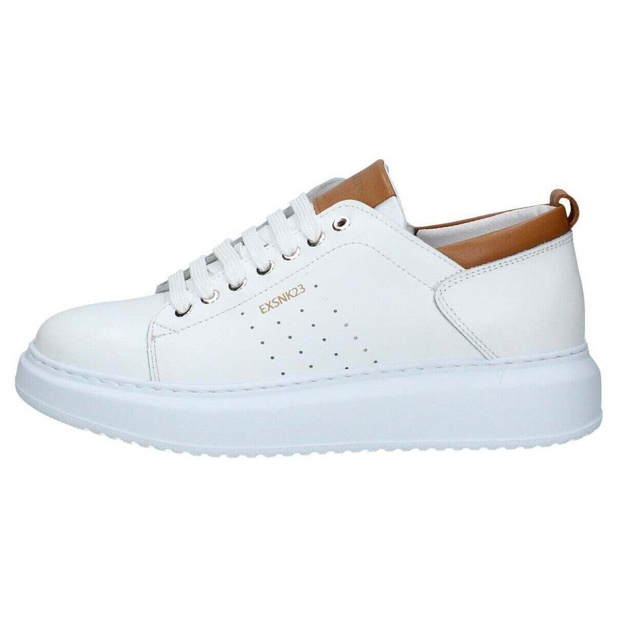 Scarpe Uomo Sneakers Exton 49860741136714 Bianco