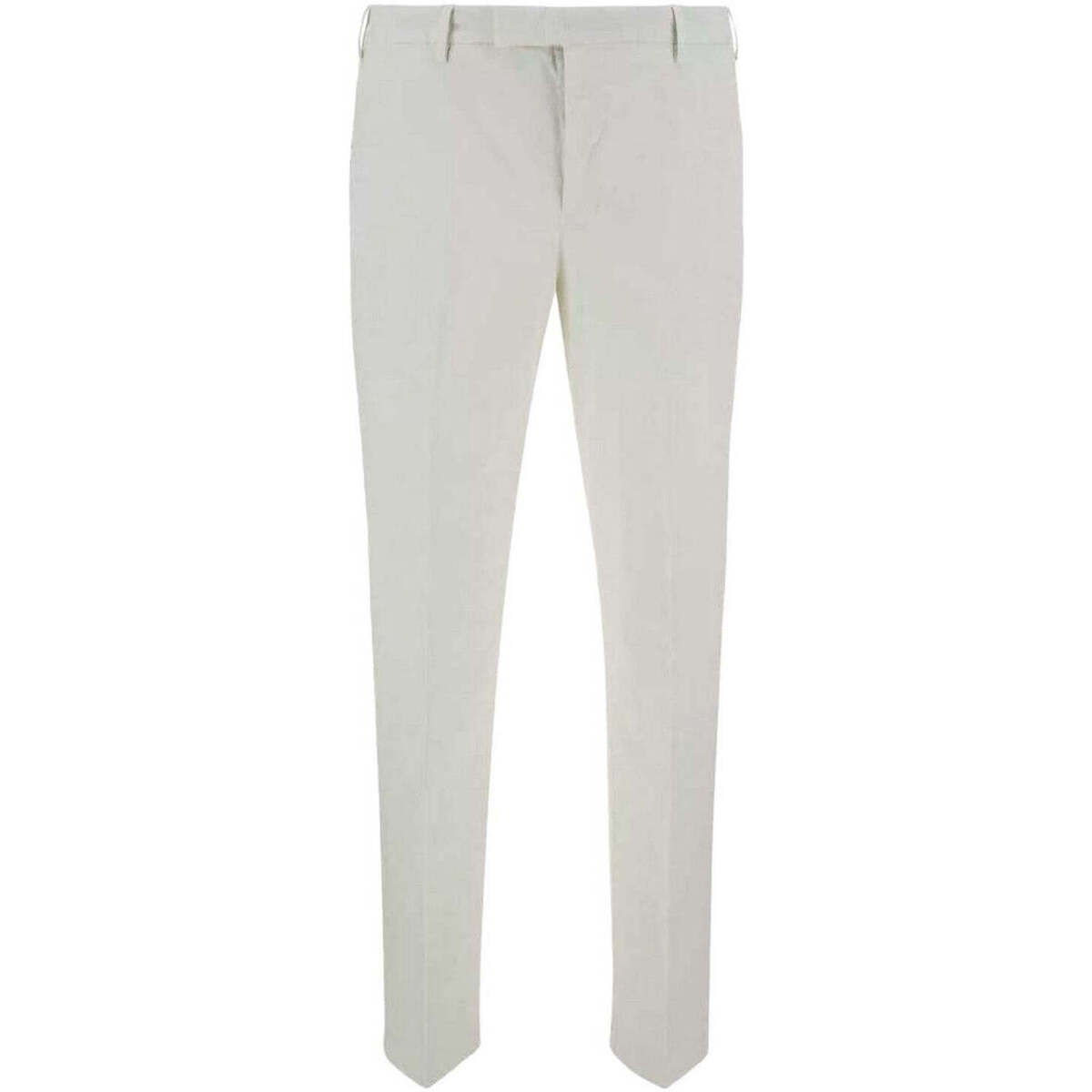 Abbigliamento Uomo Pantaloni Pt Torino Pantalone Uomo Master COATMAZ00CL1 NU35 Y010 Bianco Bianco