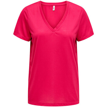 Abbigliamento Donna T-shirt & Polo Only 15320372 Rosa