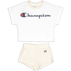Abbigliamento Bambina Tuta Champion 404966 Bianco