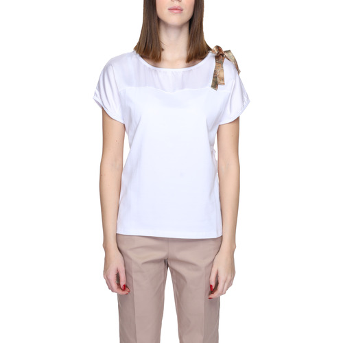 Abbigliamento Donna T-shirt maniche corte Alviero Martini D 0770 JC71 Bianco