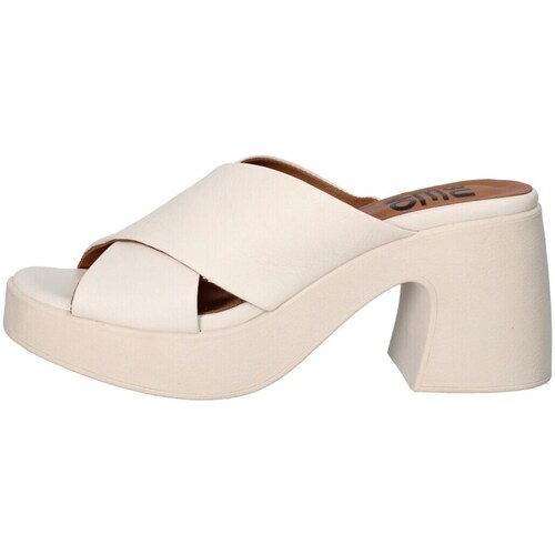 Scarpe Donna Sandali Bueno Shoes Wy12201 Scalzato Donna Cream Bianco