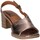 Scarpe Donna Sandali Bueno Shoes Wy4900 Sandalo Donna Bronzo Marrone