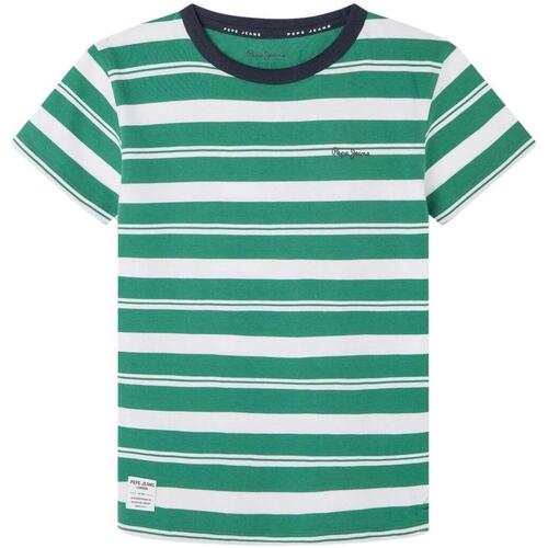 Abbigliamento Bambino T-shirt & Polo Pepe jeans  Verde