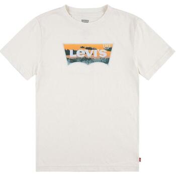 Abbigliamento Bambino T-shirt & Polo Levi's  Bianco