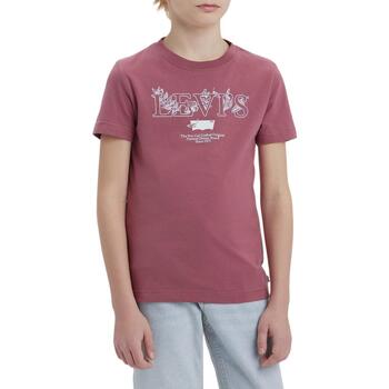 Abbigliamento Bambino T-shirt maniche corte Levi's  Rosso