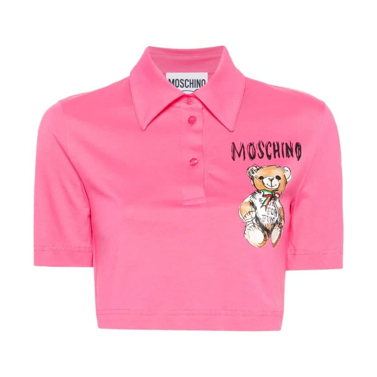 Abbigliamento Donna T-shirt maniche corte Moschino T-SHIRT Rosa