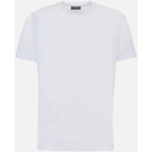 Abbigliamento Uomo T-shirt & Polo Fefe' shirt in cotone filo di scozia Bianco