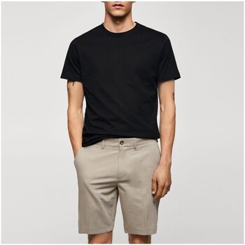 Abbigliamento Uomo T-shirt & Polo Out/Fit shirt in cotone a tinta unita Nero